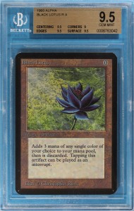 Alpha Black Lotus kartı