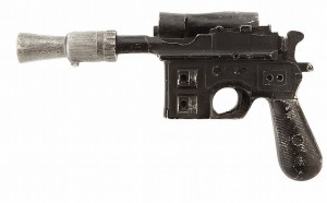 Han Solo'nun DL-44 modeli blaster silahı