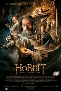 Hobbit - Smaug'un Çorak Toprakları afiş