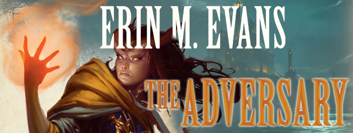 The Adversary - Erin M. Evans banner