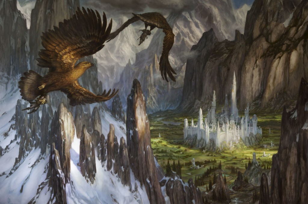 Donato Giancola - Huor and Hurin Approaching Gondolin