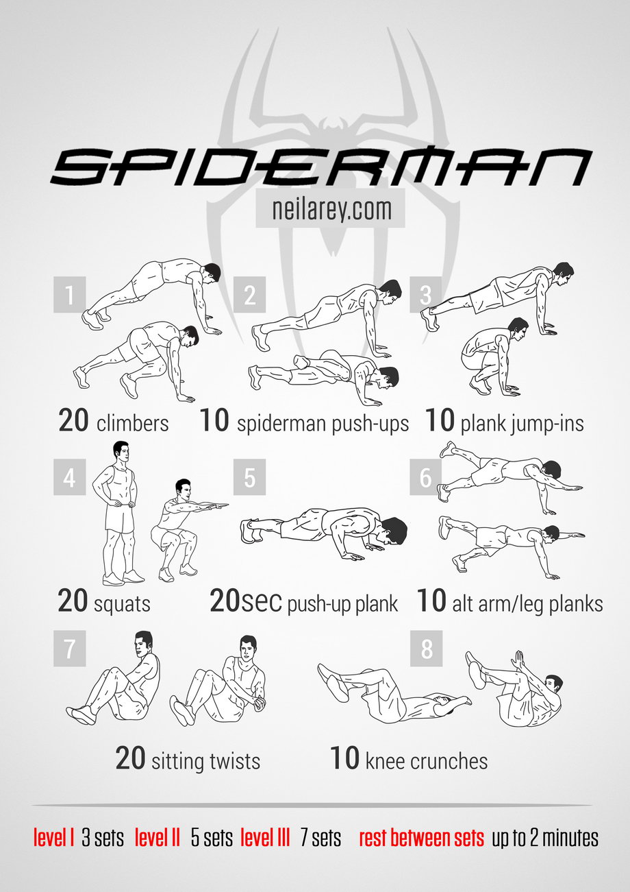 spiderman-workout