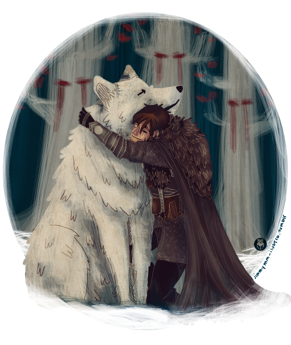 Jon Snow ve Ghost