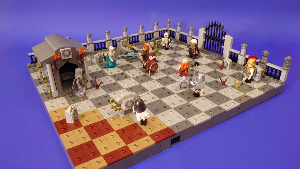 LEGO dungeons and dragons cemetery