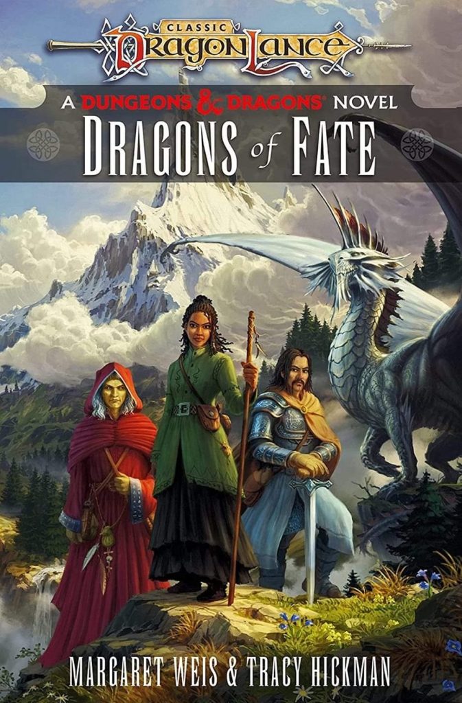 Dragonlance Dragons of Fate kapak cover art