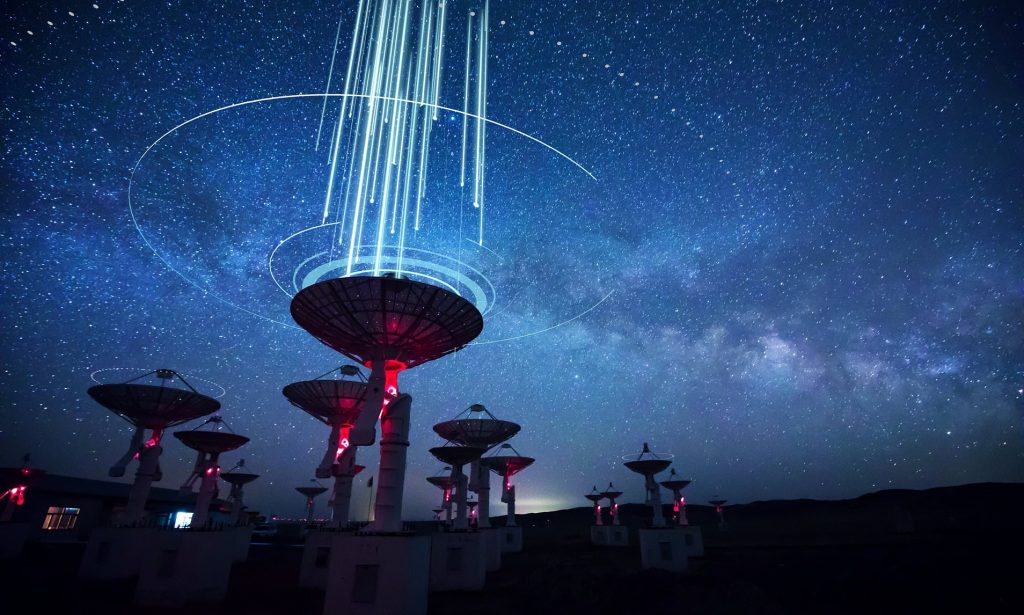 SETI radar uydu