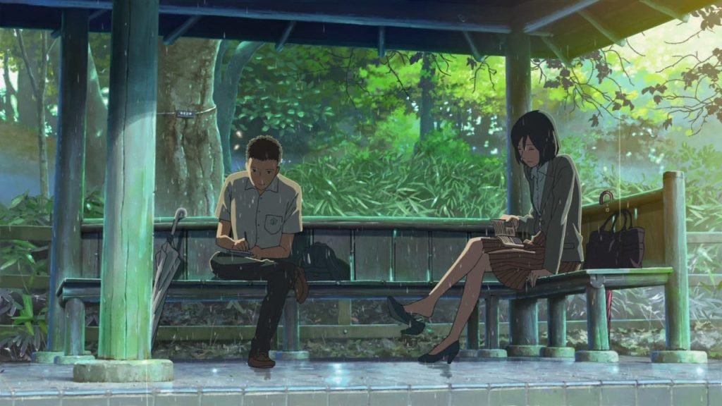 En Çok İzlenen Anime Filmler - The Garden of Words