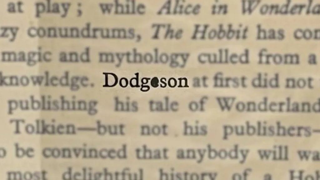Hobbit - Charles Dodgson