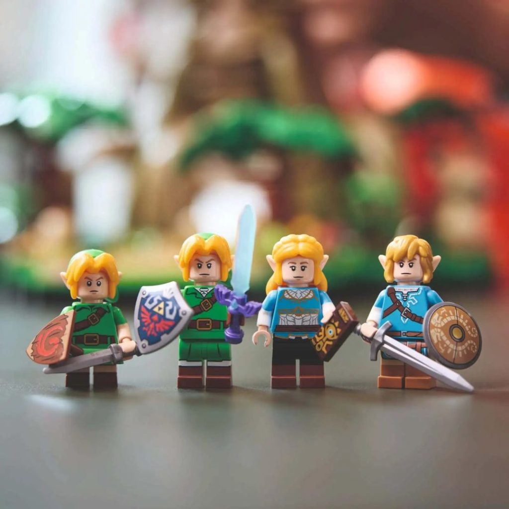 Legend of Zelda Lego image minifigure