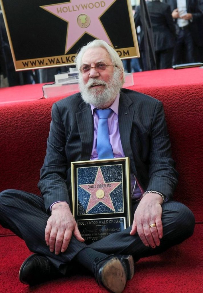 Donald Sutherland Hollywood Walk of Fame