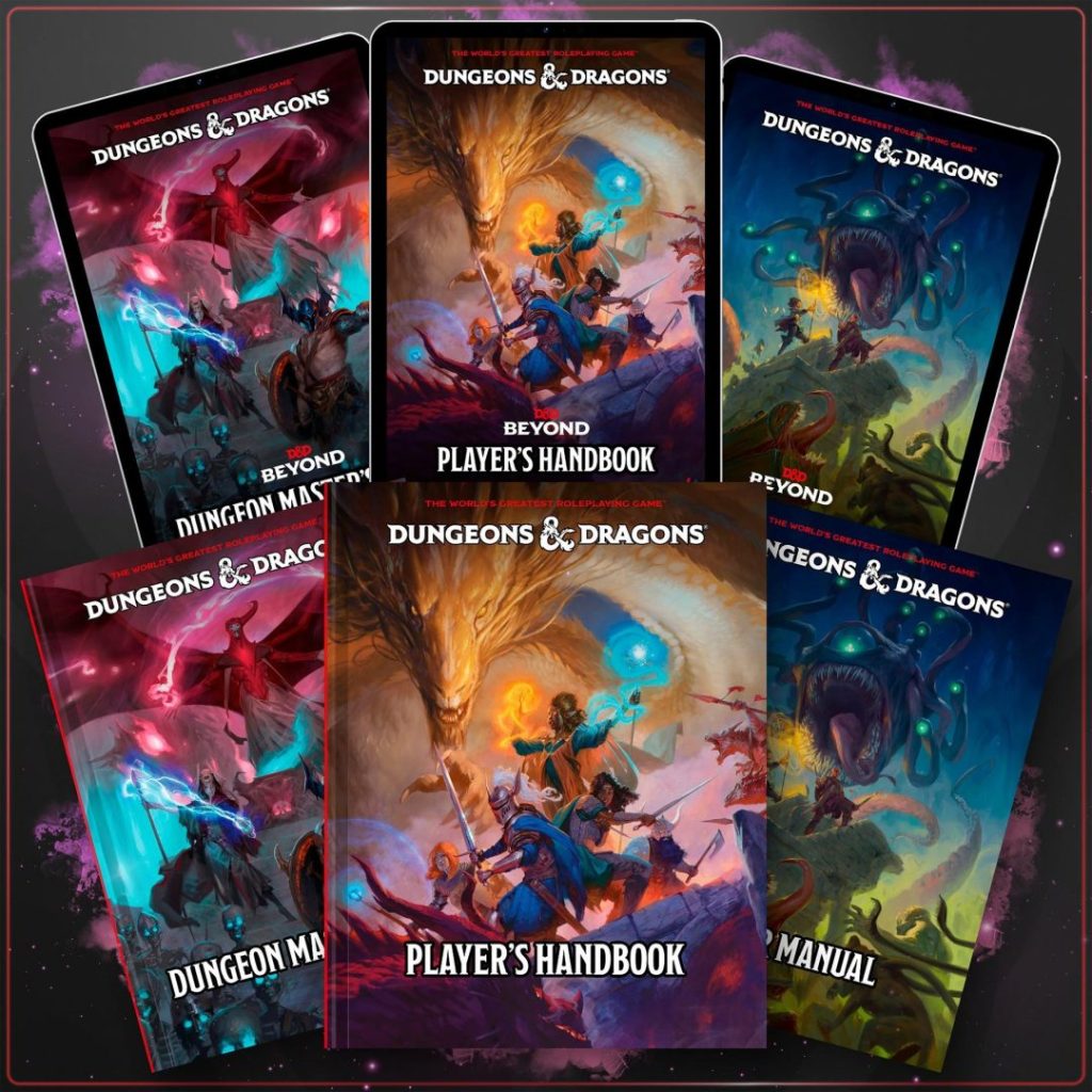 2024 Dungeons and Dragons - Core Rulebooks