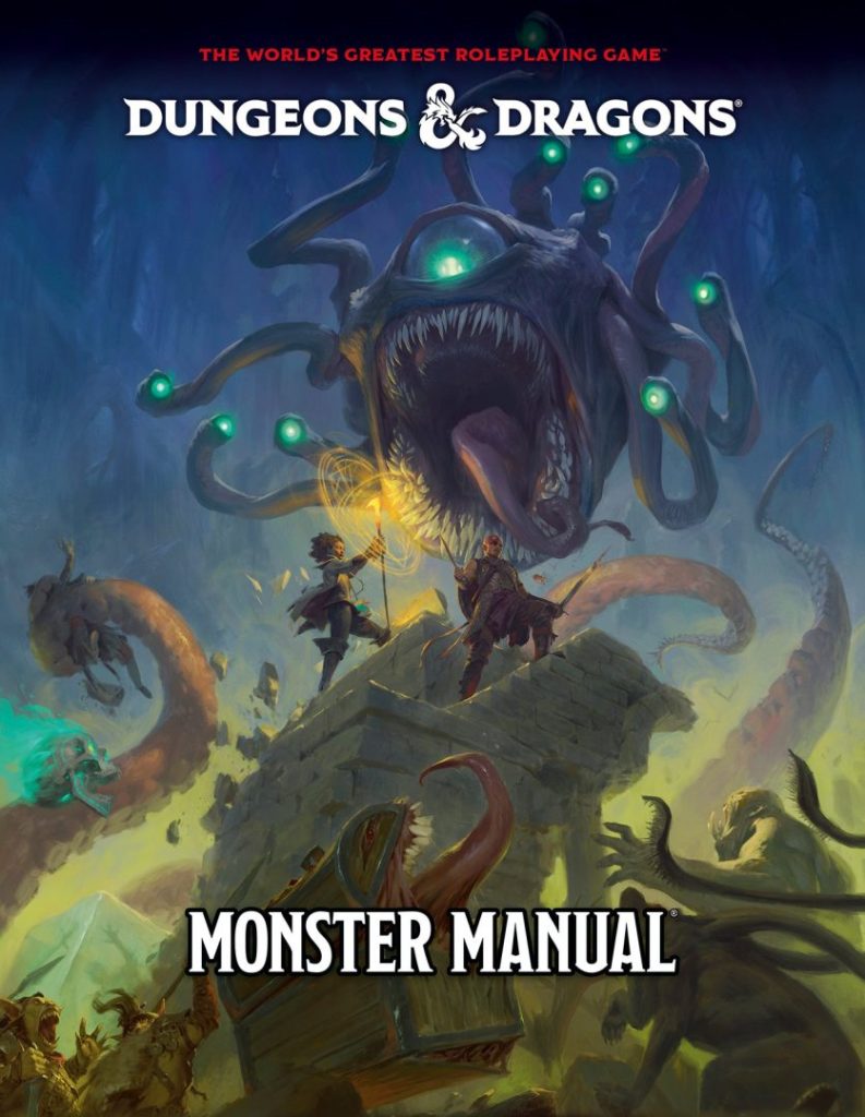 Dungeons and Dragons Monster Manual cover