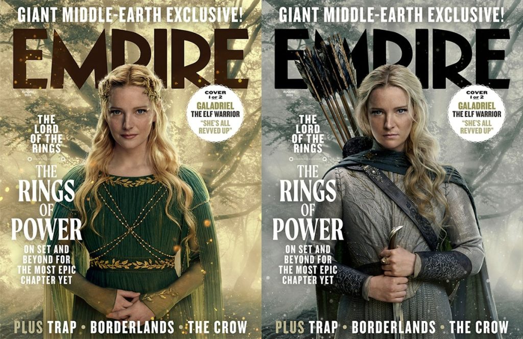 The Rings of Power Empire cover Galadriel