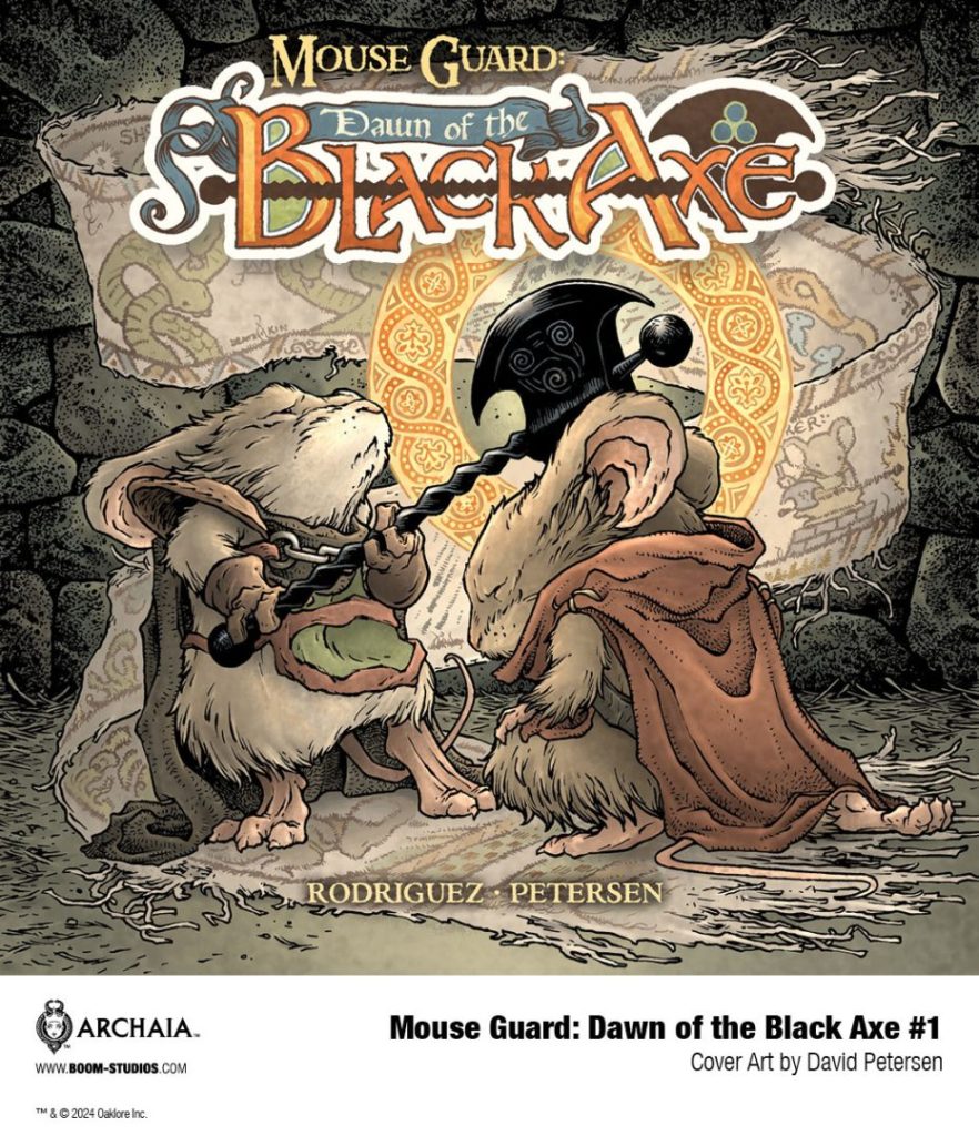 Mouse Guard: Dawn of the Black Axe cover art #2