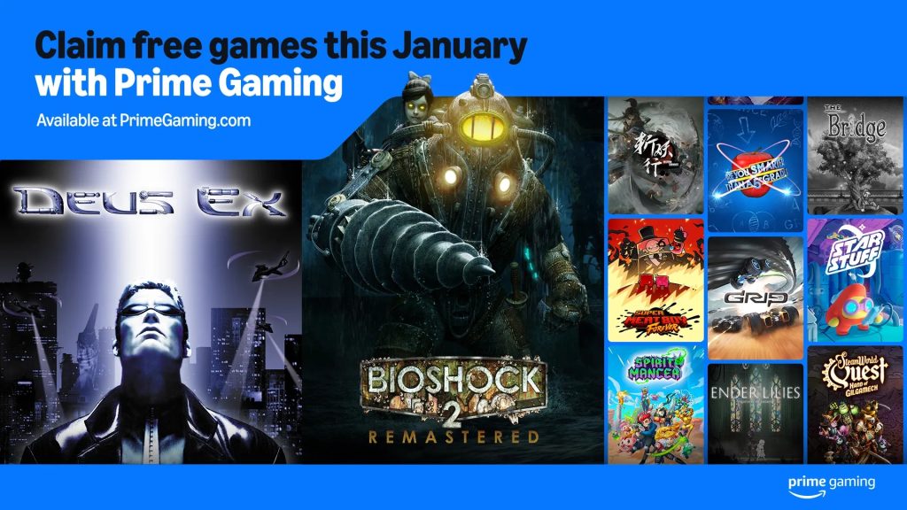 Prime Gaming Ocak 2025